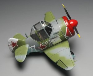 画像1: タイガーモデル[TM-107]キュート WWII露 ラボーチキン La-7 (1)