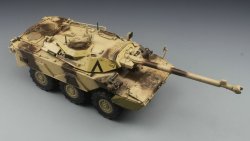 画像10: タイガーモデル[TM-4609]1/35 現用仏 AMX-10RC 対戦車装輪装甲車 "湾岸戦争1991"