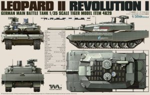 画像1: タイガーモデル[TM-4629]1/35 レオパルト2 レボルーションI 主力戦車 (1)