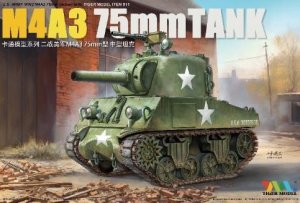 画像1: タイガーモデル[TML511]キュートタンクシリーズ：M4A3 シャーマン 75mm砲 (1)
