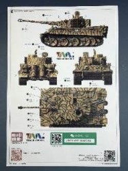 画像22: タイガーモデル[TML4901]1/35 VI号戦車 Sd.Kfz.181 タイガーI E型 前期型