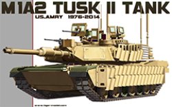 画像1: タイガーモデル[TM-9601]1/72 M1A2 SEP エイブラムス TUSK II