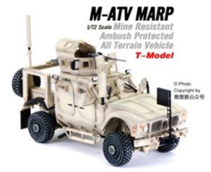 画像1: T-MODEL[TMOCH7402]完成品・1/72 M1240 M-ATV MRAP w/O-GPK砲塔 (1)