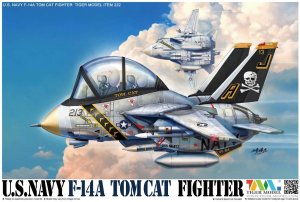 画像1: タイガーモデル[TML222]キュートファイターシリーズ：米海軍 F-14A トムキャット (1)