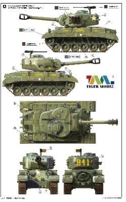 画像2: タイガーモデル[TML501]キュートタンクシリーズ：米軍 M26 パーシング