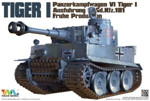 画像1: タイガーモデル[TML502]キュートタンクシリーズ：VI号戦車 ティーガーI 前期型 (1)