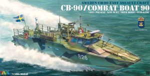 画像1: タイガーモデル[TML6290]1/35 スウェーデン軍 CB-90 高速攻撃艇 (1)
