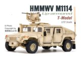 T-MODEL[TMOCH7205]完成品・1/72 US HMMWV M1114 HA w/ CROWS (サンドイエロー)