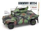 T-MODEL[TMOCH7211]完成品・1/72 US HMMWV M1114 HA (NATO迷彩)