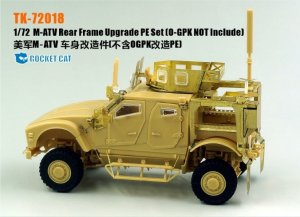 画像1: T-MODEL[TMOTK2018]1/72 M-ATV用リアフレーム ディテール エッチングパーツ (1)