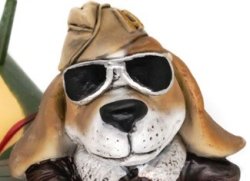 画像4: T-MODEL[TMOCH001]完成品・キュートヒーローシリーズ：P-40 ウォーホーク & アメリカン・コッカー・スパニエル パイロット 「フライングタイガーズ」