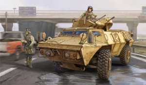 画像1: トランペッター[TR01541] 1/35 アメリカ陸軍 M1117ASVガディアンへ兵員輸送車 (1)