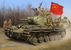 画像1: トランペッター[TR01566] 1/35　ソビエト軍KV-1S重戦車“スコロツノイ” (1)