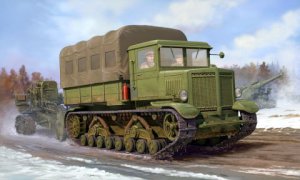 画像1: トランペッター[TR01573] 1/35　ソビエト軍 砲兵トラクター“ヴォロシロベッツ” (1)