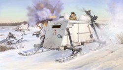 画像1: トランペッター[TR02321] 1/35 ソビエト軍　NKL-26　装甲スノーモービル
