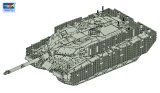 トランペッター[TR07193]1/72 レオパルド2A6M CAN主力戦車