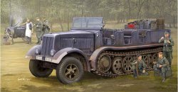 画像1: トランペッター[TR09538]1/35 ドイツ軍 Sd.kfz.8/DB9 12ｔ重砲兵ハーフトラック