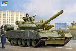 画像1: トランペッター[TR09588]1/35 ロシア連邦海軍歩兵 T-80BVM主力戦車 (1)