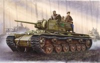 トランペッター[TR00358] 1/35 ソビエト軍 KV-1重戦車 1942 簡易生産型砲塔
