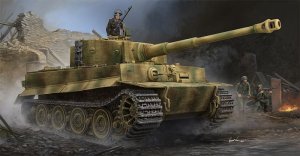 画像1: トランペッター[TR09540] 1/35 IV号戦車 ティーガーI 後期生産型 (1)