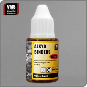 画像1: VMS[VMS.PE01GL]アルキッドバインダー ウェットFX ピグメント定着剤 30ml (1)