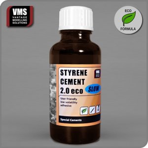 画像1: VMS[VMS.CM02SL]スチレンセメント2.0エコ 低速タイプ 30ml (1)