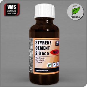 画像1: VMS[VMS.CM02ST]スチレンセメント2.0エコ 高速タイプ 30ml (1)