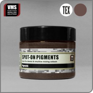 画像1: VMS[VMS.P10]スポットオン ピグメントNo.10 ダークブラウンアース テクスチャード 45ml (1)