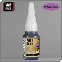 VMS[VMS.CM11]フレキシー5Kエッチング シン ブラック エッチングパーツ用流し込み瞬間接着剤 20g