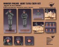 Valkyrie Miniature[VM35035]1/35 現用 ポーランド 戦車/自走砲乗員セット(K2PL/K9/M1A2エイブラムス/レオパルド2用 3体入)