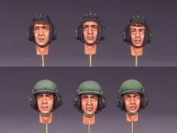 画像5: Valkyrie Miniature[VM35035]1/35 現用 ポーランド 戦車/自走砲乗員セット(K2PL/K9/M1A2エイブラムス/レオパルド2用 3体入)