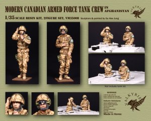 画像1: Valkyrie Miniature[VM35008]1/35 現用 カナダ軍 アフガニスタン派遣戦車兵セット(2体入) (1)
