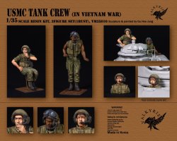 画像1: Valkyrie Miniature[VM35010]1/35 現用 アメリカ海兵隊戦車兵セット ベトナム戦争(2体+バスト1体入)