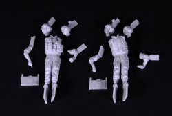 画像3: Valkyrie Miniature[VM35011]1/35 現用 イスラエル国防軍戦車兵セット レバノン内戦 1980年代(2体入)