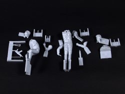 画像3: Valkyrie Miniature[VM35013]1/35 露/ソ ソビエト軍戦車兵セット アフガニスタン紛争時 1980年代(2体+バスト1体入)