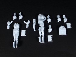 画像3: Valkyrie Miniature[VM35017]1/35 現用 アメリカ 欧州駐留アメリカ陸軍戦車兵セット 1970年代(2体+バスト1体入)