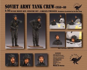 画像1: Valkyrie Miniature[VM35026]1/35 現用 露/ソ ソビエト陸軍戦車兵セット 1950-60年代(2体+バスト1体入) (1)