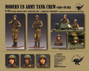 画像1: Valkyrie Miniature[VM35027]1/35 現用 アメリカ陸軍戦車兵セット 1980-90年代(2体+バスト1体入) (1)