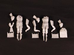 画像2: Valkyrie Miniature[VM35027]1/35 現用 アメリカ陸軍戦車兵セット 1980-90年代(2体+バスト1体入)