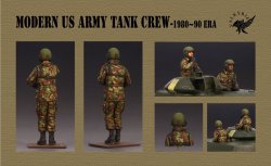 画像3: Valkyrie Miniature[VM35027]1/35 現用 アメリカ陸軍戦車兵セット 1980-90年代(2体+バスト1体入)