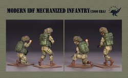 画像3: Valkyrie Miniature[VM35029]1/35 現用 イスラエル国防軍 機械化歩兵セット 2000年代(2体入)