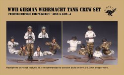 画像7: Valkyrie Miniature[VW35001]1/35 WWII ドイツ国防軍戦車兵セット 冬季装備 IV号戦車G後期-J型用(3体+バスト2体入)