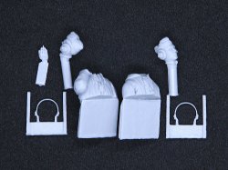 画像2: Valkyrie Miniature[VW35005]1/35 WWII ドイツ国防軍戦車兵バストセット IV号戦車無線手/操縦手 冬季装備(バスト2体入)