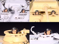 画像4: Valkyrie Miniature[VW35005]1/35 WWII ドイツ国防軍戦車兵バストセット IV号戦車無線手/操縦手 冬季装備(バスト2体入)