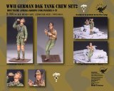 Valkyrie Miniature[VW35010]1/35 WWII ドイツ・アフリカ軍団戦車兵セット2 I-IV号戦車用(2体入)