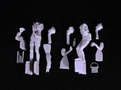 画像2: Valkyrie Miniature[VW35010]1/35 WWII ドイツ・アフリカ軍団戦車兵セット2 I-IV号戦車用(2体入)