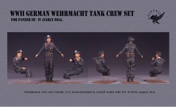 画像8: Valkyrie Miniature[VW35014]1/35 WWII ドイツ国防軍戦車兵セット 大戦初期(3体入)