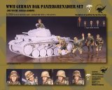 Valkyrie Miniature[VW35019]1/35 WWII ドイツ・アフリカ軍団 戦車兵&装甲擲弾兵セット(5体入)