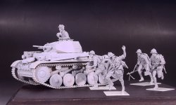 画像4: Valkyrie Miniature[VW35019]1/35 WWII ドイツ・アフリカ軍団 戦車兵&装甲擲弾兵セット(5体入)
