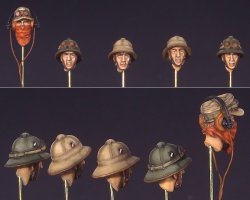 画像5: Valkyrie Miniature[VW35019]1/35 WWII ドイツ・アフリカ軍団 戦車兵&装甲擲弾兵セット(5体入)